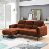 Lindell Chaise Sofa LH Facing from Roseland Furniture