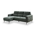 Lindell Chaise Sofa LH Facing Moss Angle1 from Roseland Furniture