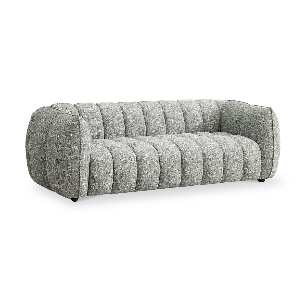 Arcot 3 Seater Sofa Moss Angle1 from Roseland Furniture