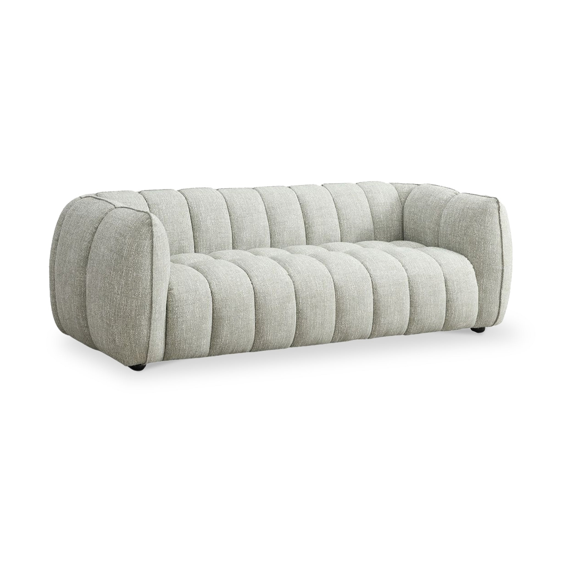 Arcot 3 Seater Pale Green Angle1 from Roseland Furniture