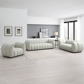 Arcot 3 Seater Pale Green Angle1 from Roseland Furniture