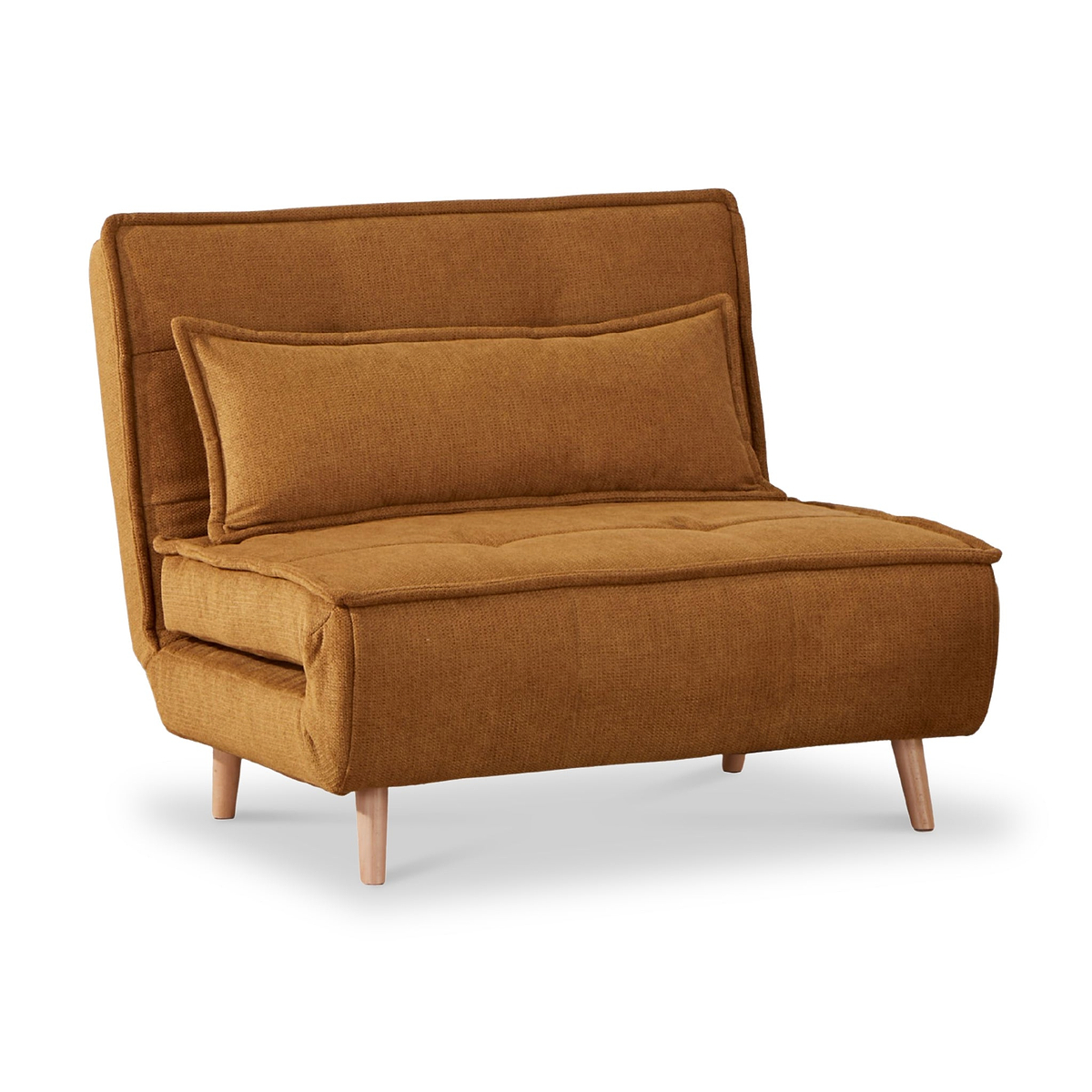 Halcomb Sofabed Pumpkin Angle1 from Roseland Furniture