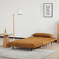 Halcomb Sofabed Pumpkin Angle1 from Roseland Furniture