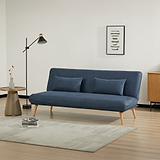 Lancell Navy Clik-Clak Sofa Bed from Roseland Furniture