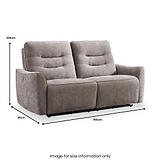 Alton 3 Seater Power Recliner Sofa Angle1 from Roseland Furniture