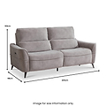 Belgrave 3 Seater Power Recliner Sofa from Roseland Furniture