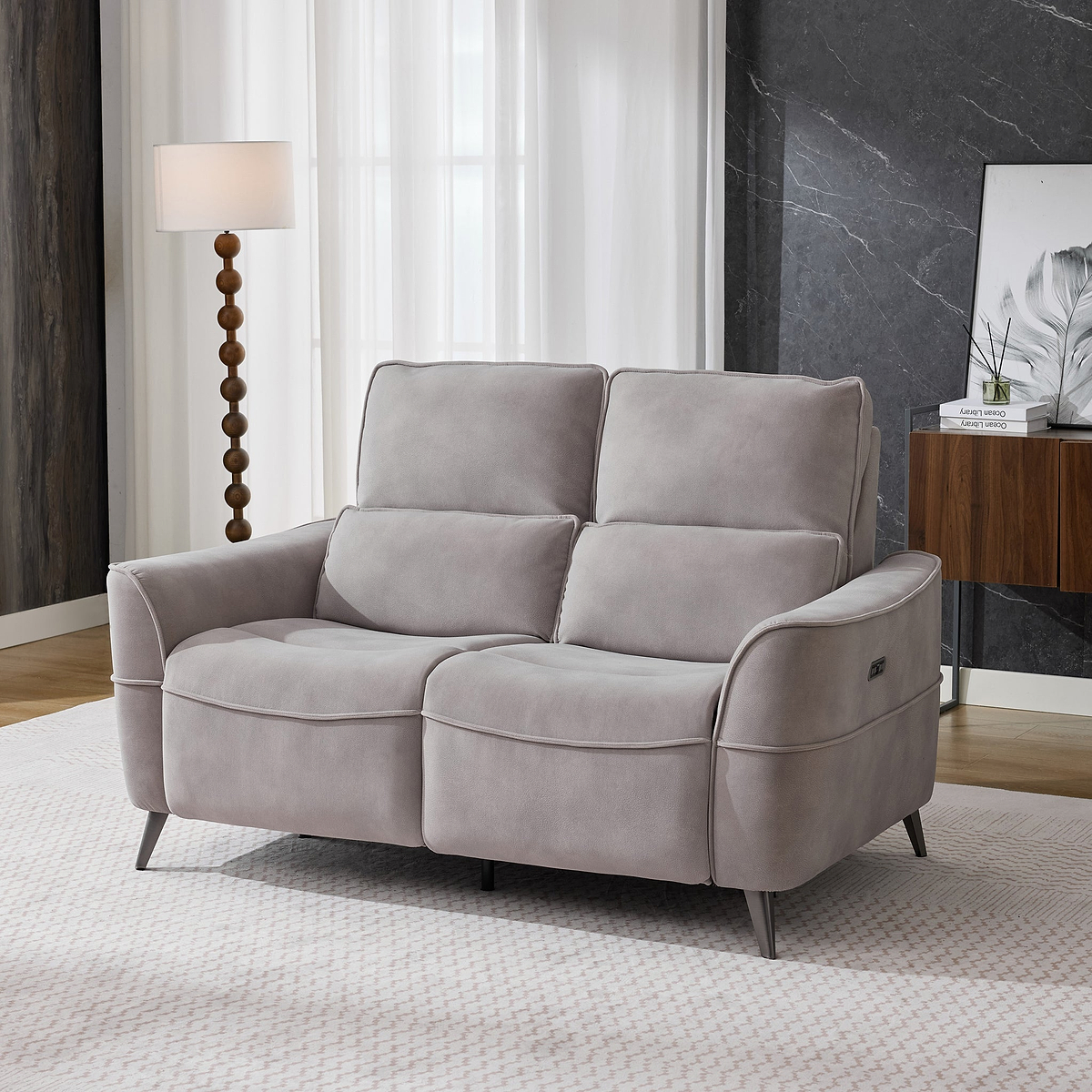 Belgrave 2 Seater Power Recliner Sofa Size1 from Roseland Furniture