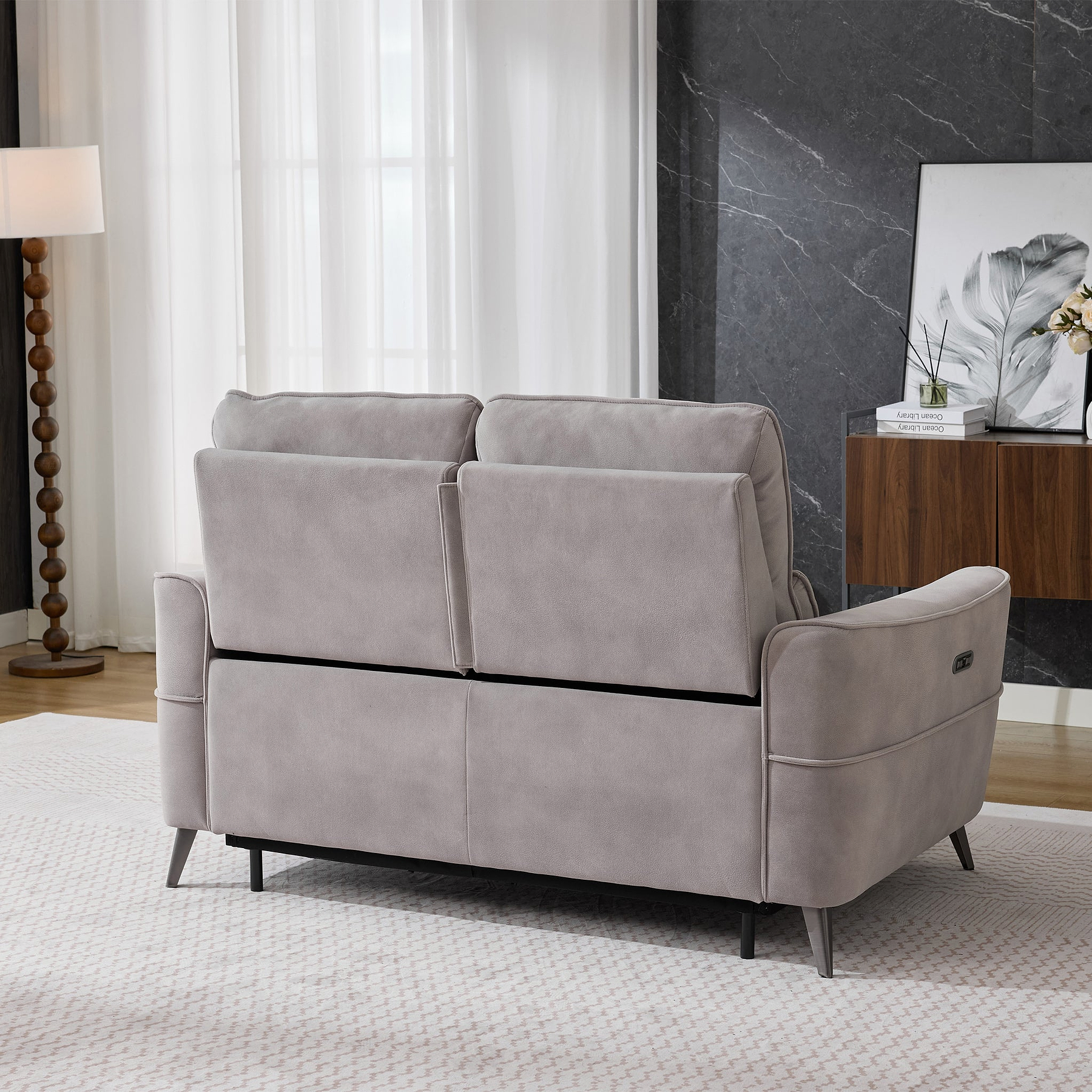 Belgrave 2 Seater Power Recliner Sofa Size1 from Roseland Furniture