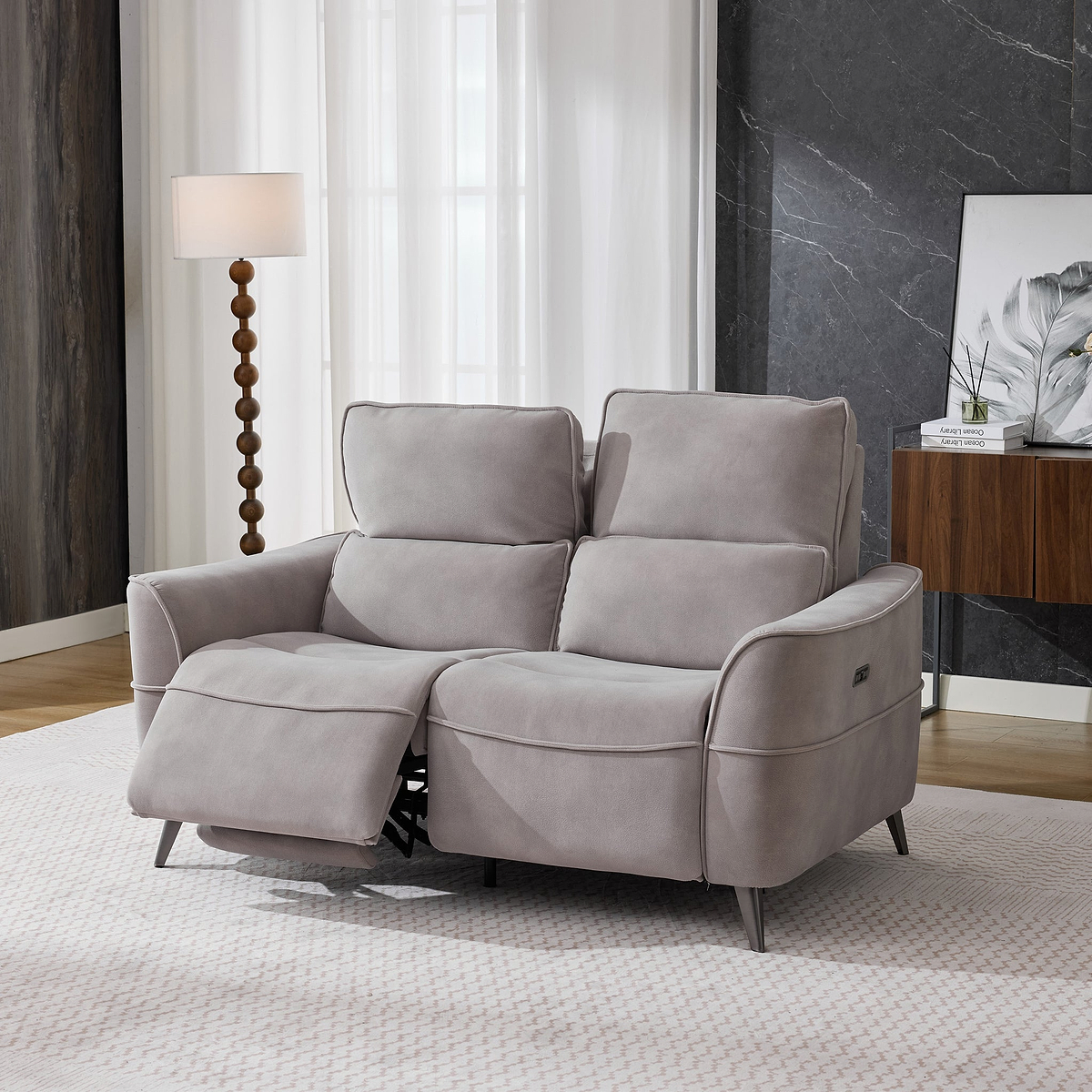Belgrave 2 Seater Power Recliner Sofa Size1 from Roseland Furniture