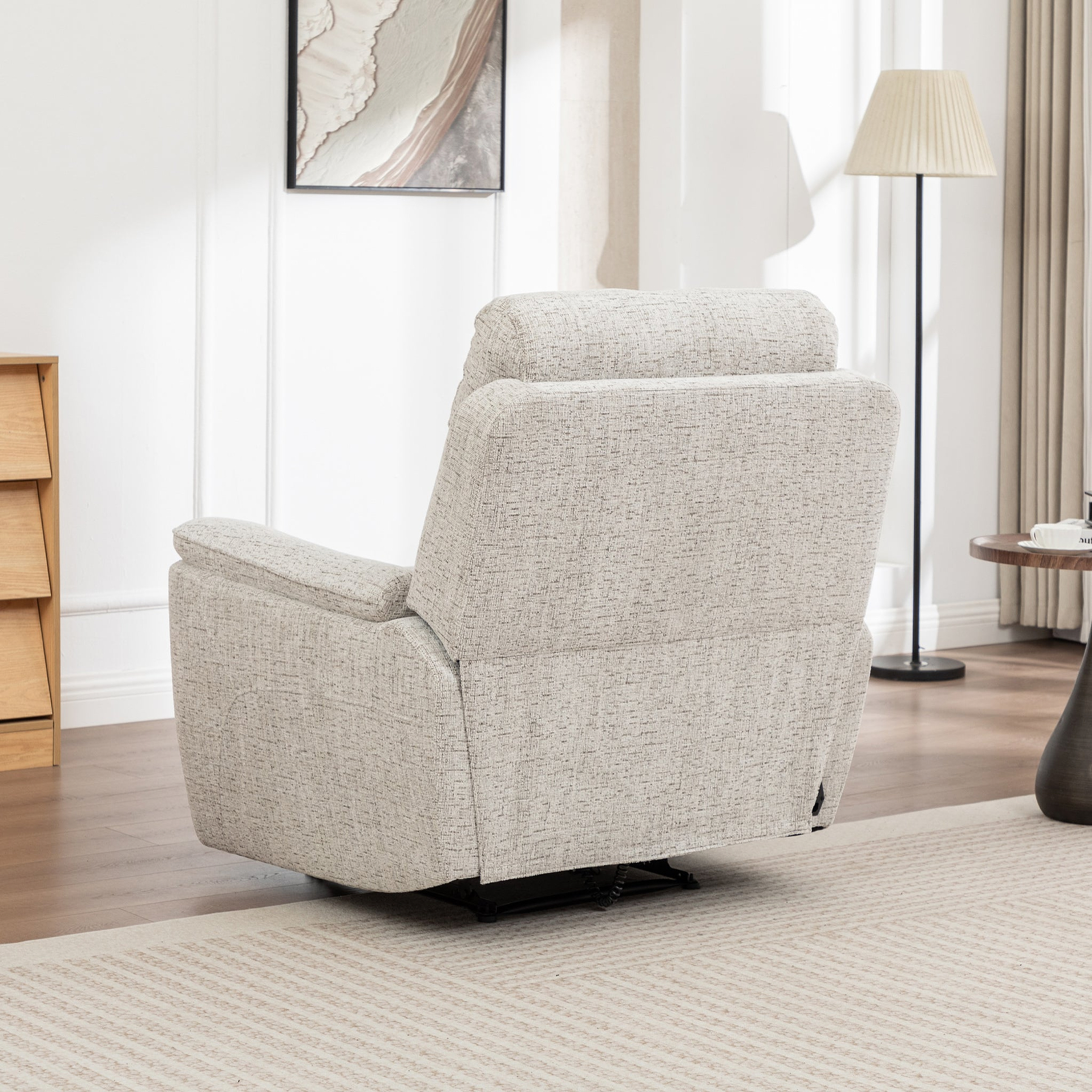 Adrenne Power Recliner Armchair Angle1 from Roseland Furniture