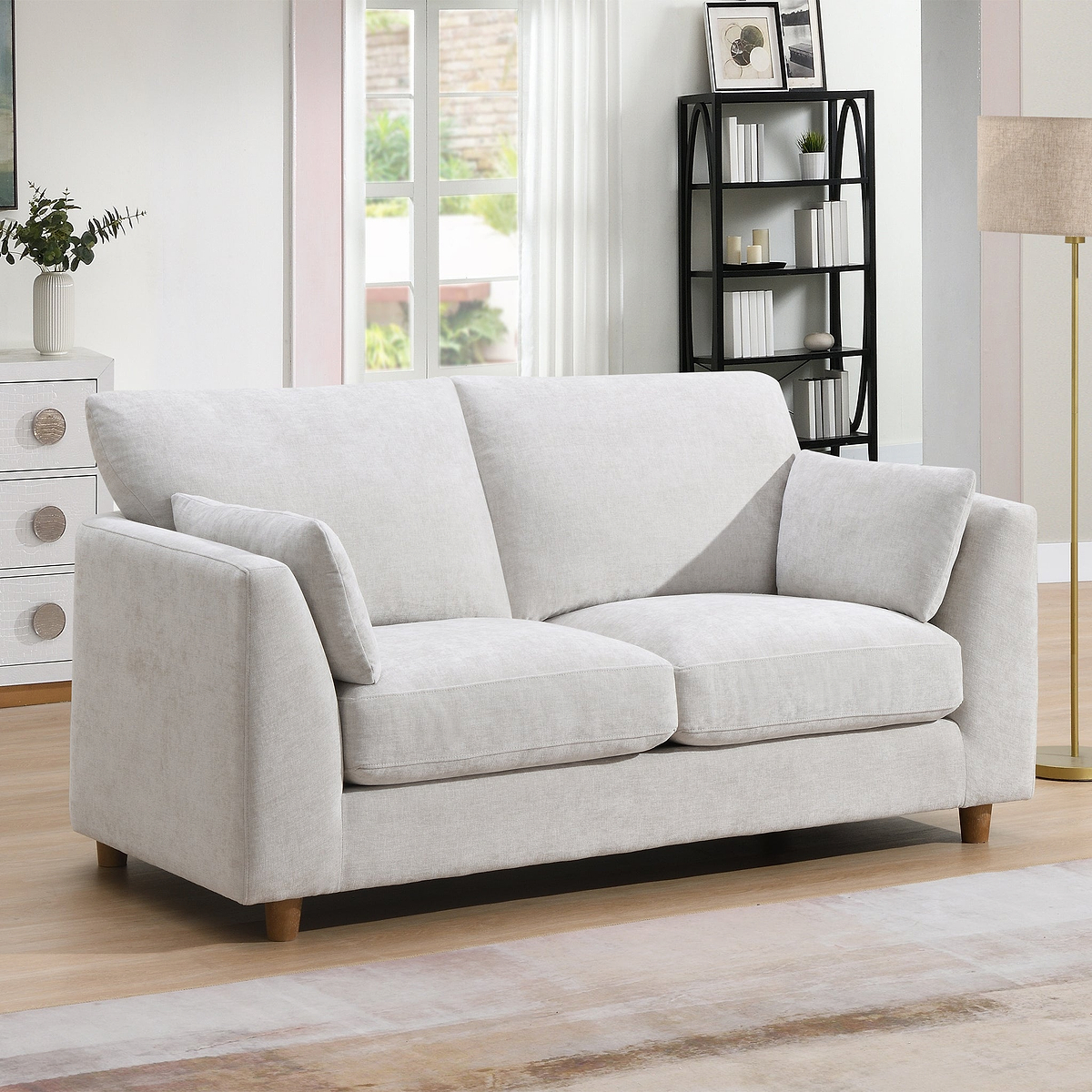 Avier 2 Seater Sofa Pearl Size1 from Roseland Furniture