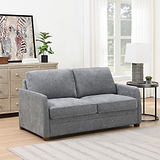 Denham 2 Seater Sofa Bed Grey Size1 from Roseland Furniture