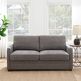 Denham 2 Seater Sofa Bed Stone Size1 from Roseland Furniture