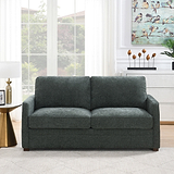 Denham 2 Seater Sofa Bed Moss Size1 from Roseland Furniture