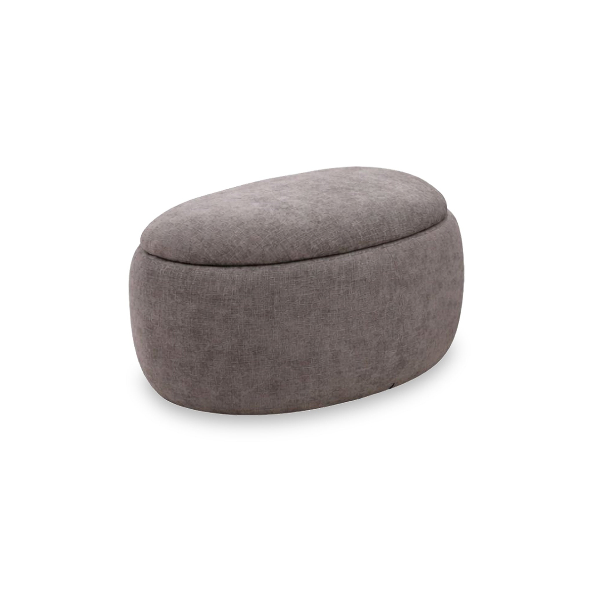 Kensal Storage Ottoman Small Stone Size1 from Roseland Furniture