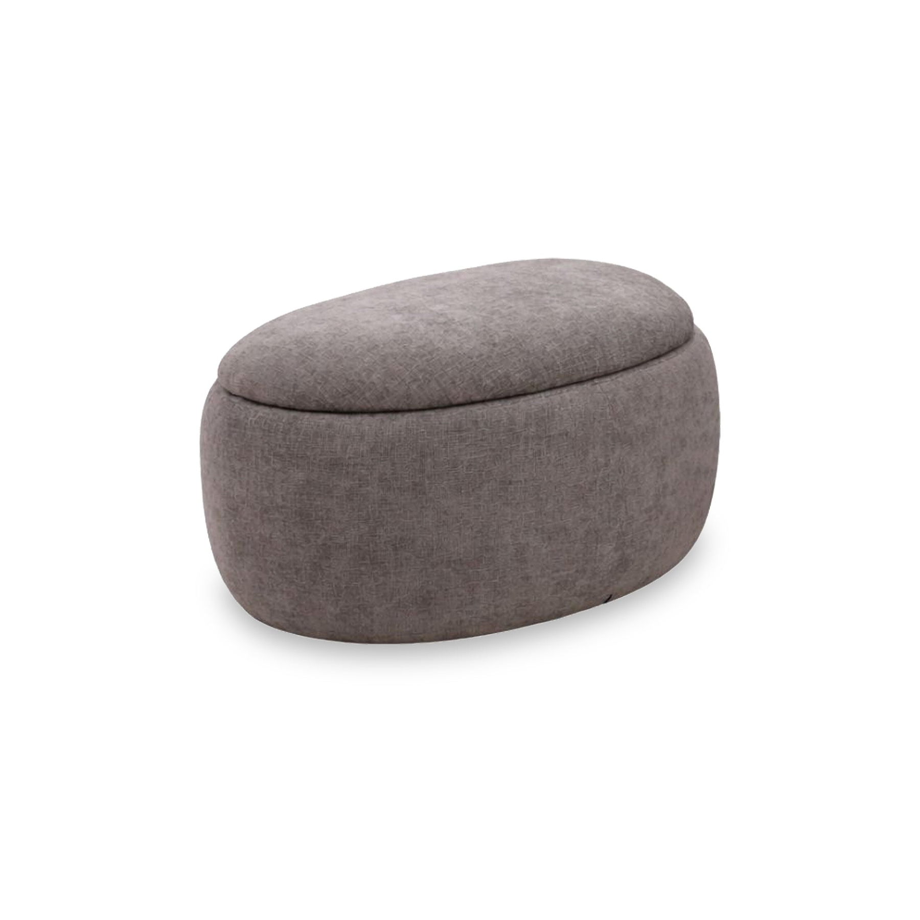Kensal Storage Ottoman Small Stone Size1 from Roseland Furniture