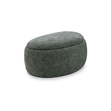 Kensal Storage Ottoman Small Winter Moss Angle1 from Roseland Furniture