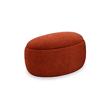 Kensal Storage Ottoman Small Deep Terra Angle1 from Roseland Furniture