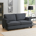 Hebden 2 Seater Sofa Graphite from Roseland Furniture