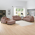 Hebden 2 Seater Sofa Flamingo from Roseland Furniture