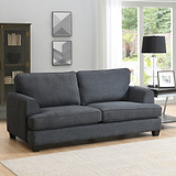 Hebden 3 Seater Sofa Graphite from Roseland Furniture