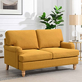 Ripon 2 Seater Sofa Mustard from Roseland Furniture