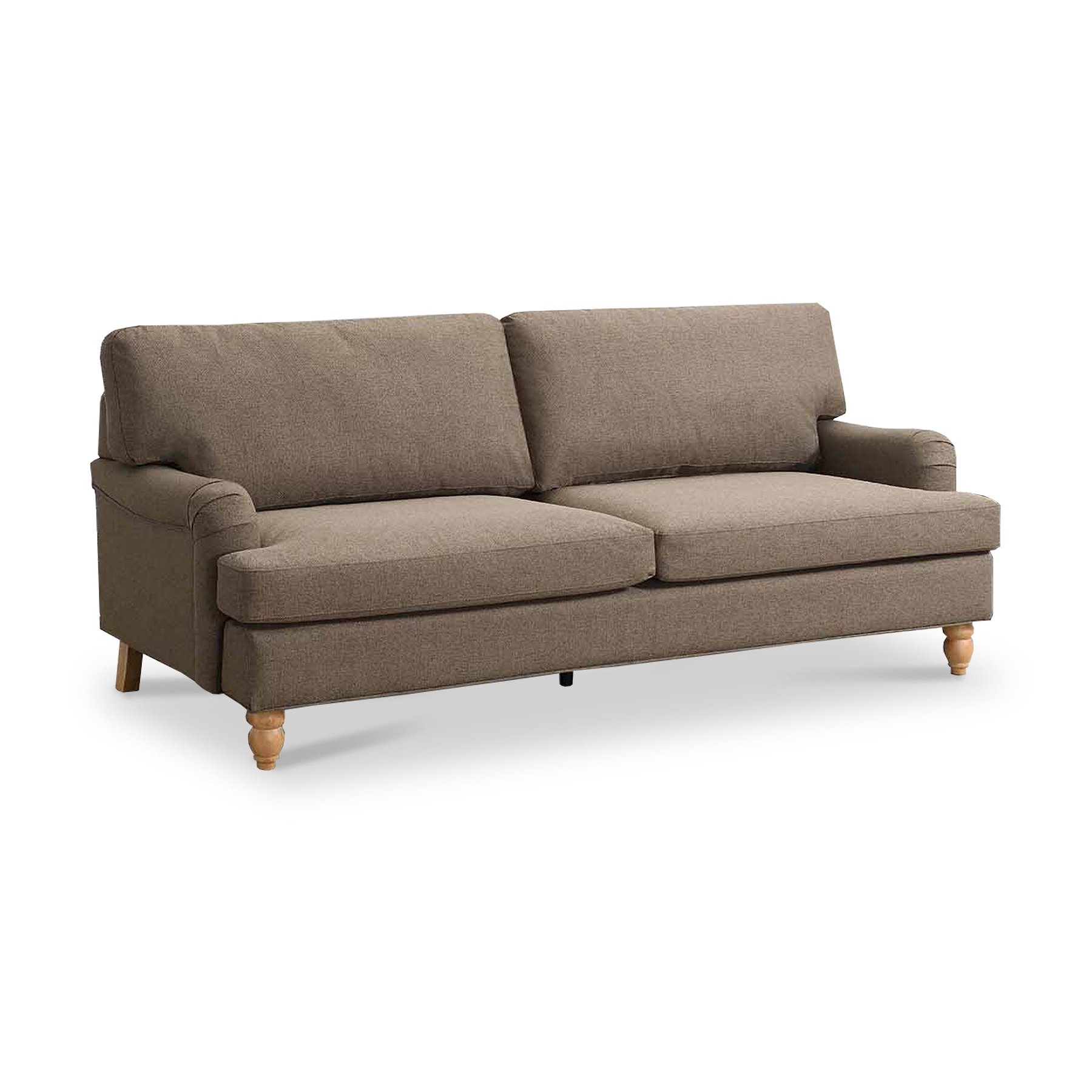 Ripon 3 Seater Sofa Taupe from Roseland Furniture