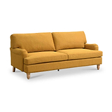 Ripon 3 Seater Sofa Mustard from Roseland Furniture