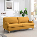 Ripon 3 Seater Sofa Mustard from Roseland Furniture