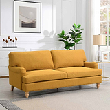 Ripon 3 Seater Sofa Mustard from Roseland Furniture