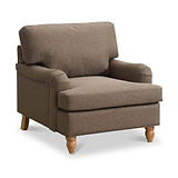 Ripon Armchair Taupe from Roseland Furniture