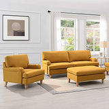 Ripon Armchair Mustard from Roseland Furniture