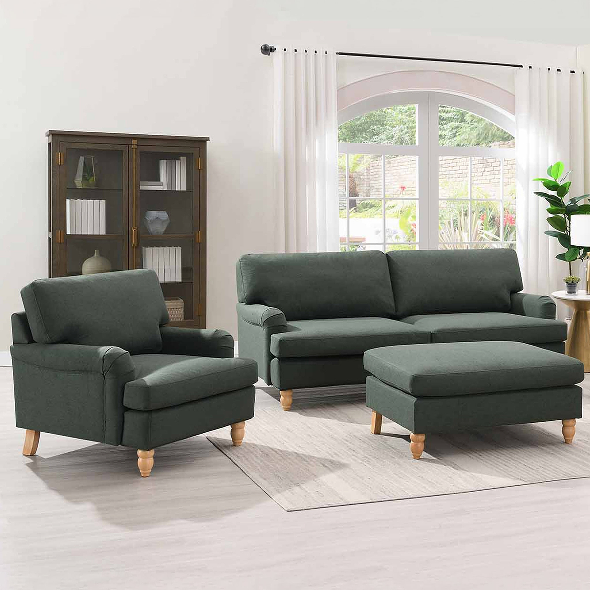 Ripon Armchair Winter Moss from Roseland Furniture