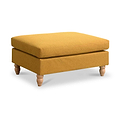 Ripon Footstool Mustard from Roseland Furniture