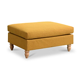 Ripon Footstool Mustard from Roseland Furniture
