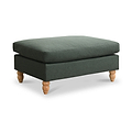 Ripon Footstool Winter Moss from Roseland Furniture