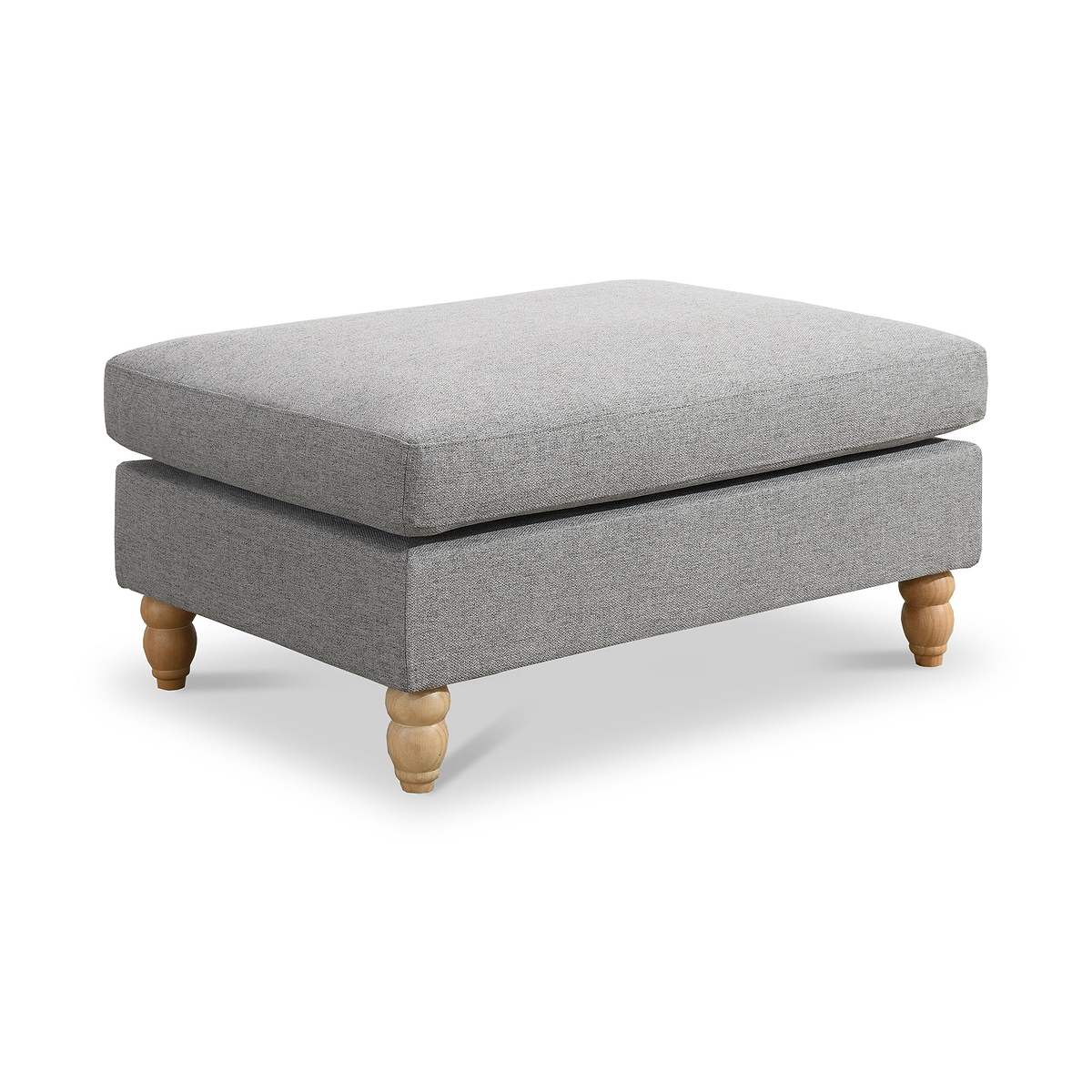 Ripon Footstool Ash from Roseland Furniture