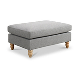 Ripon Footstool Ash from Roseland Furniture