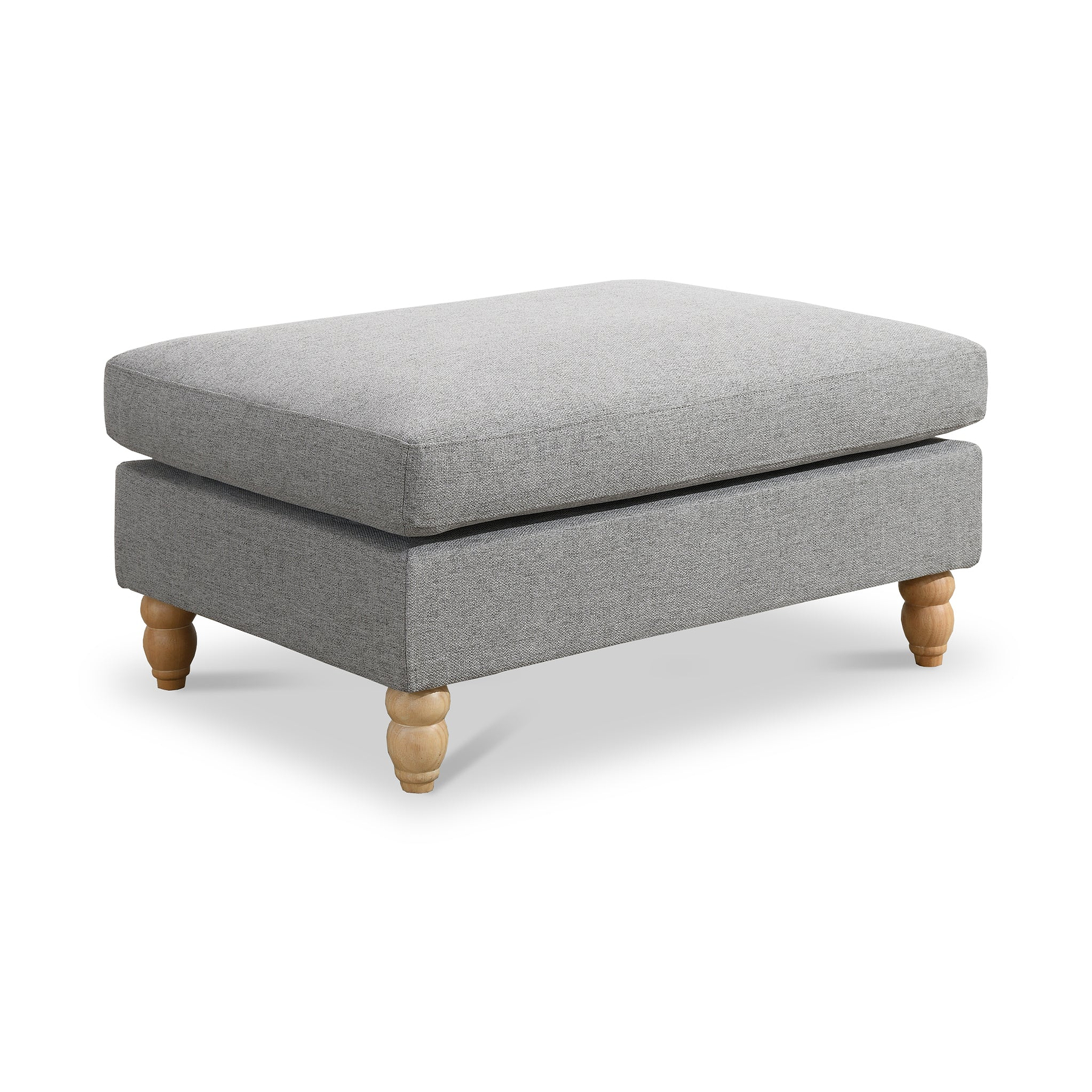 Ripon Footstool Ash from Roseland Furniture