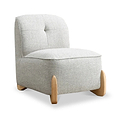 Hessle Accent Chair Stone from Roseland Furniture