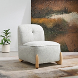 Hessle Accent Chair Stone from Roseland Furniture