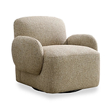 Bedale Swivel Chair Nutmeg from Roseland Furniture