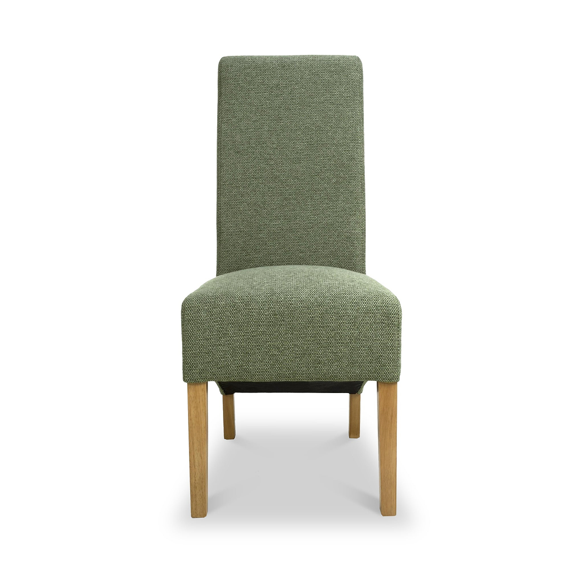 Genna Green Woven Dining Chair