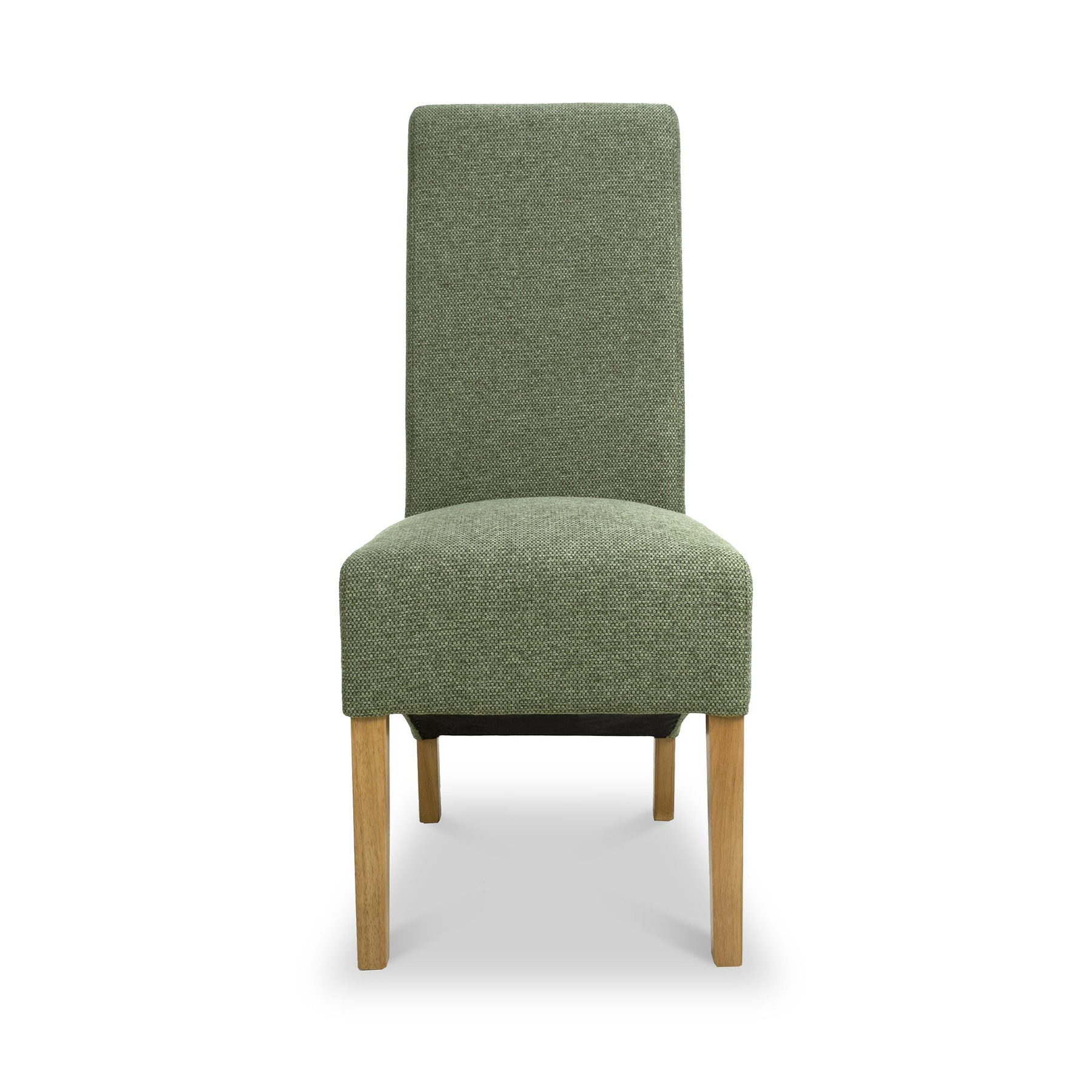 Genna Green Woven Dining Chair