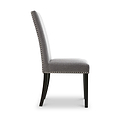 Conran Grey Stud Detail Dining Chair with Black Legs