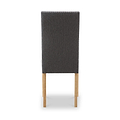 Conran Grey Stud Detail Dining Chair with Natural Legs