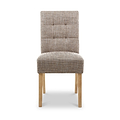 Madoc Waffle Stitch Dining Chair with Natural Legs 