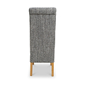 Deryn Grey Tweed Dining Chair