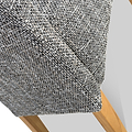 Deryn Grey Tweed Dining Chair