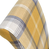 Deryn Yellow Check Dining Chair